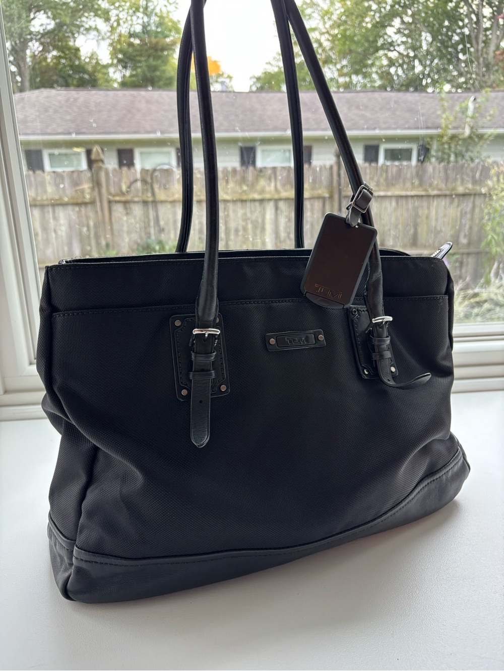 Tumi Black Villa Tote